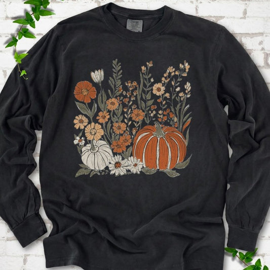 Boho Pumpkin LS T-Shirt