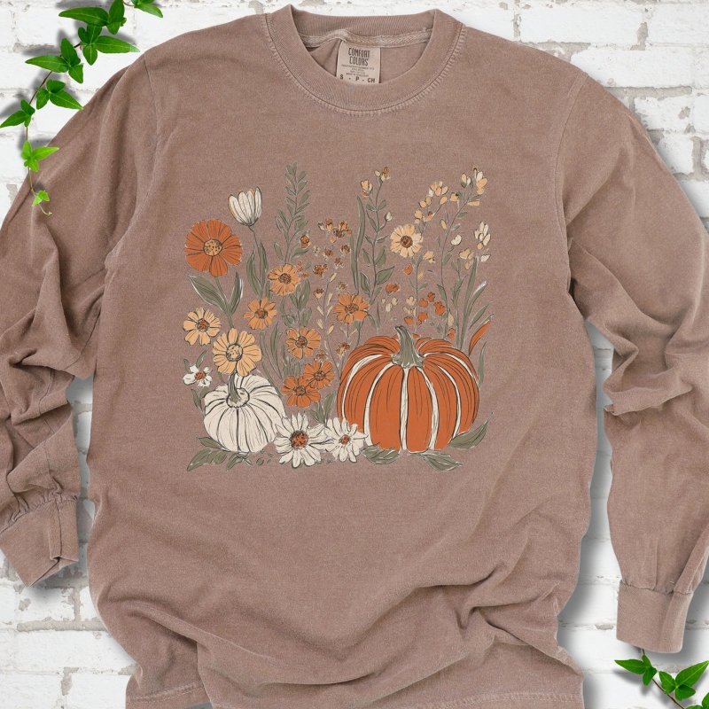 Boho Pumpkin LS T-Shirt