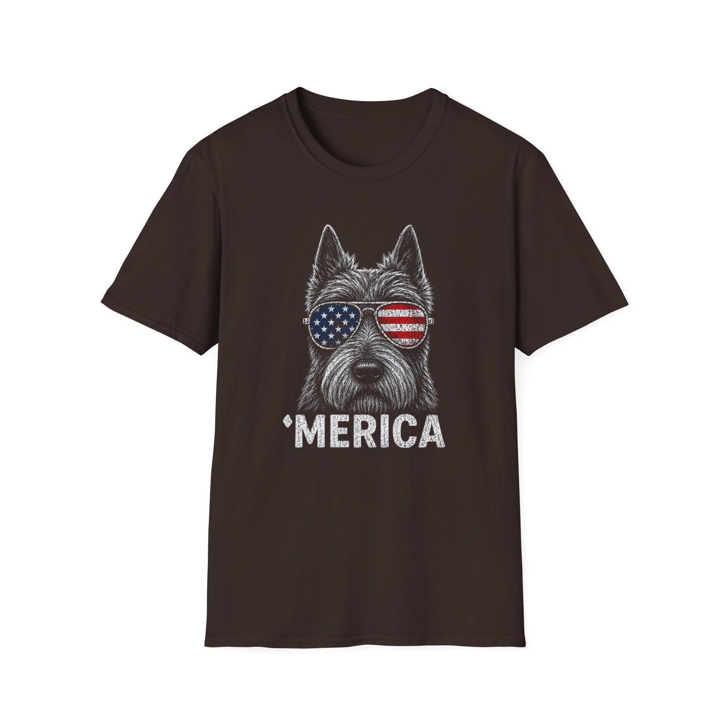 Scottish Terrier Merica Tee