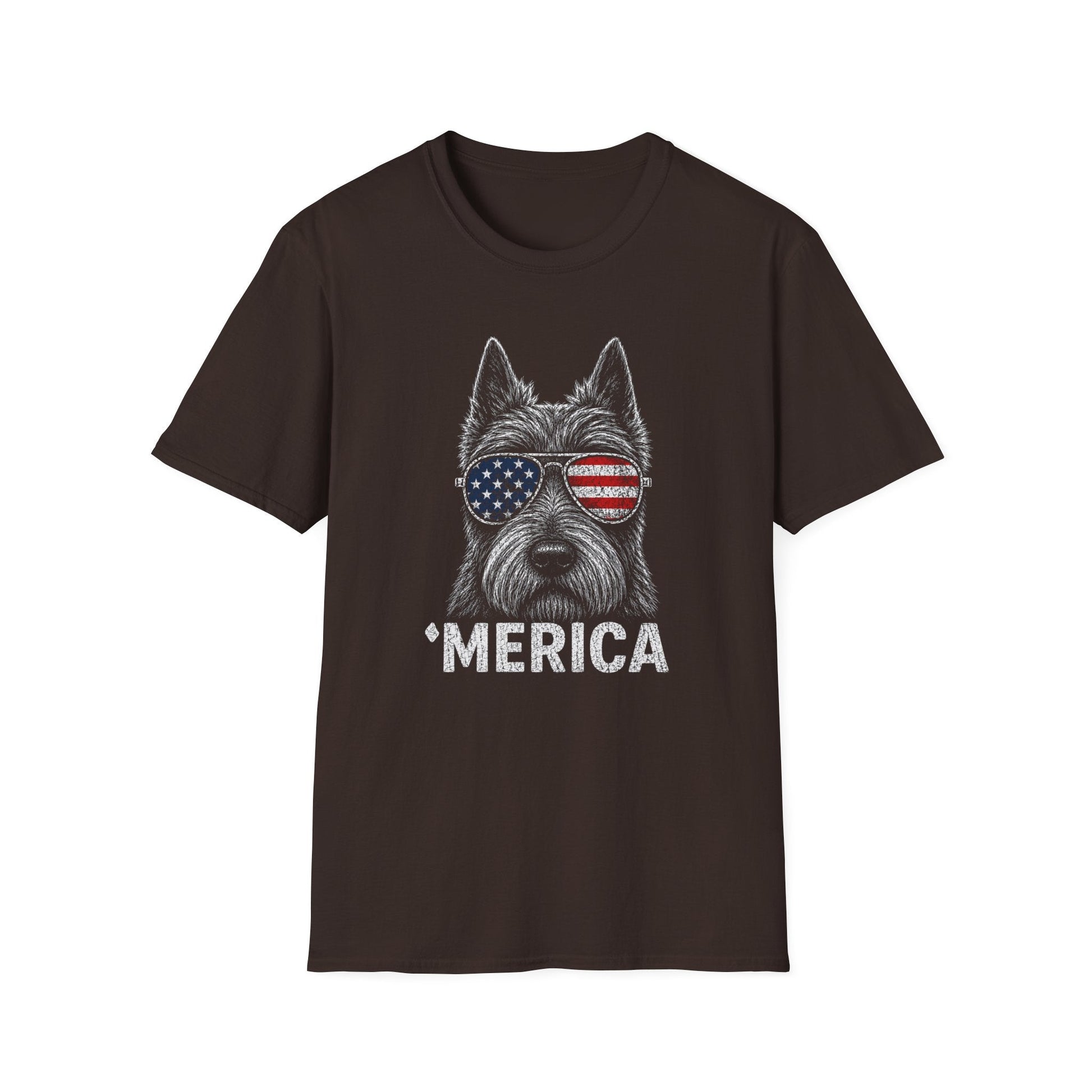Scottish Terrier Merica Tee