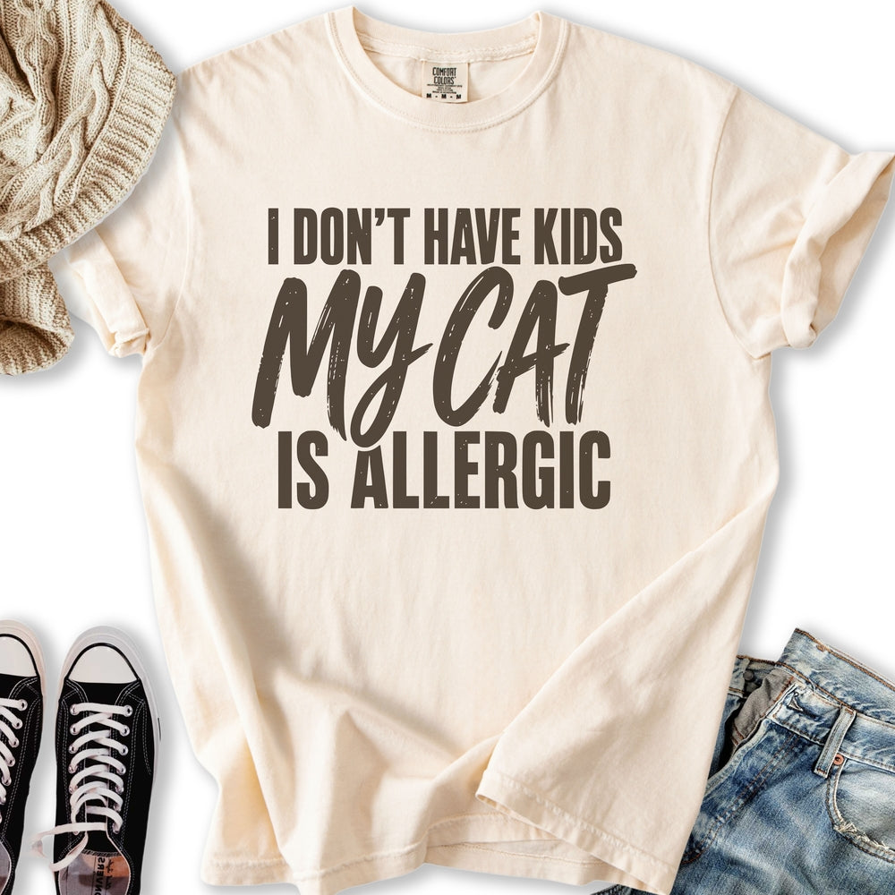My Cat Is Allergic Relaxed Tee