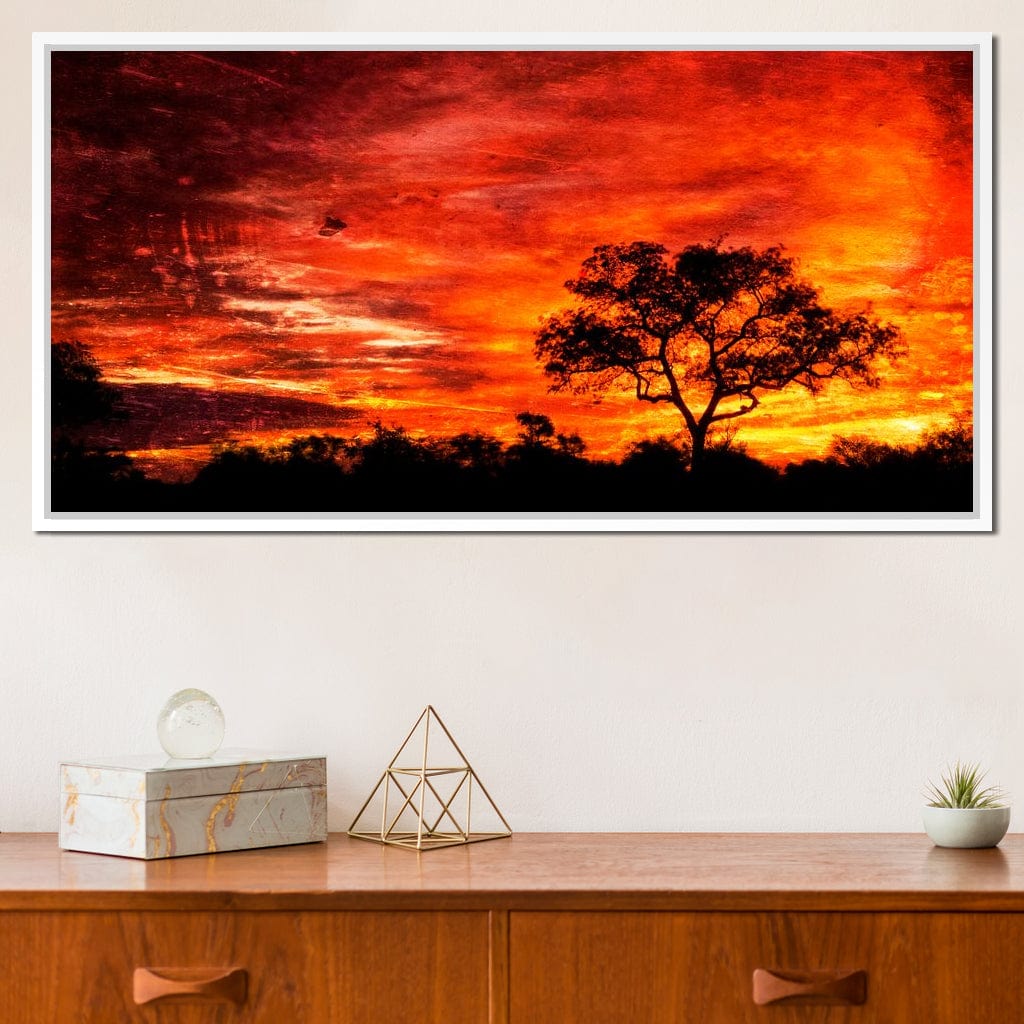 Breathtaking Sunset Canvas Wall Art
