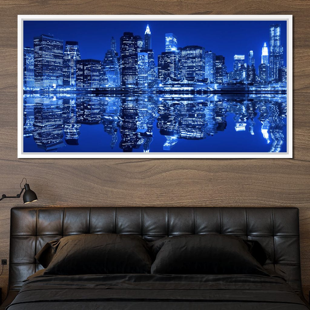 New York City Reflection Canvas Wall Art