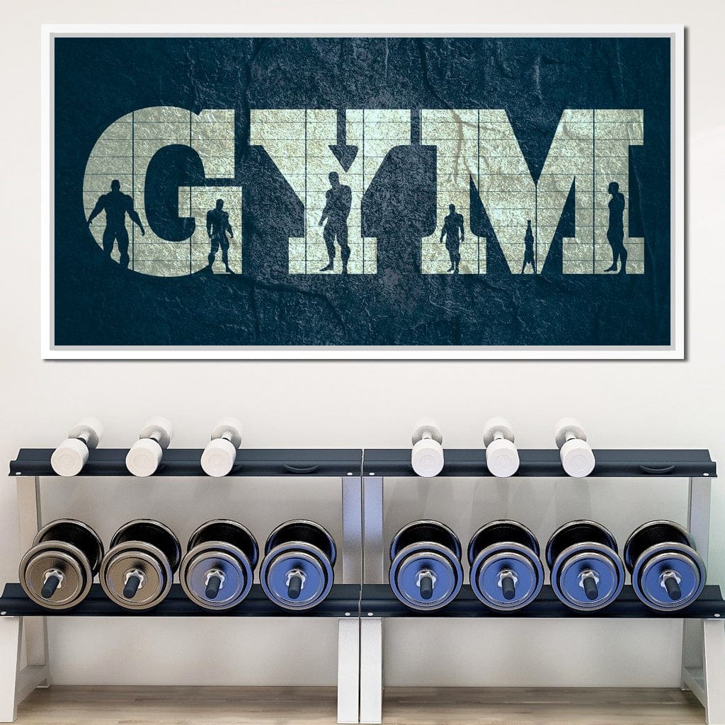 Gym Canvas Wall Art