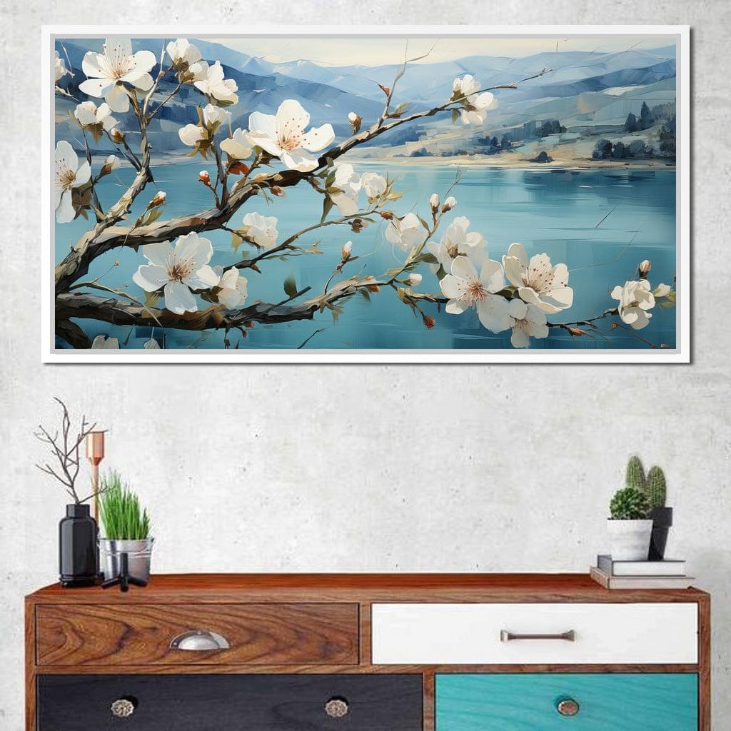 Blooming Almond Tree 1 Canvas Wall Art