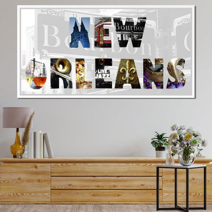 New Orleans Display Canvas Wall Art