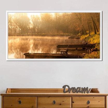 Relaxing Lake Canvas Wall Art