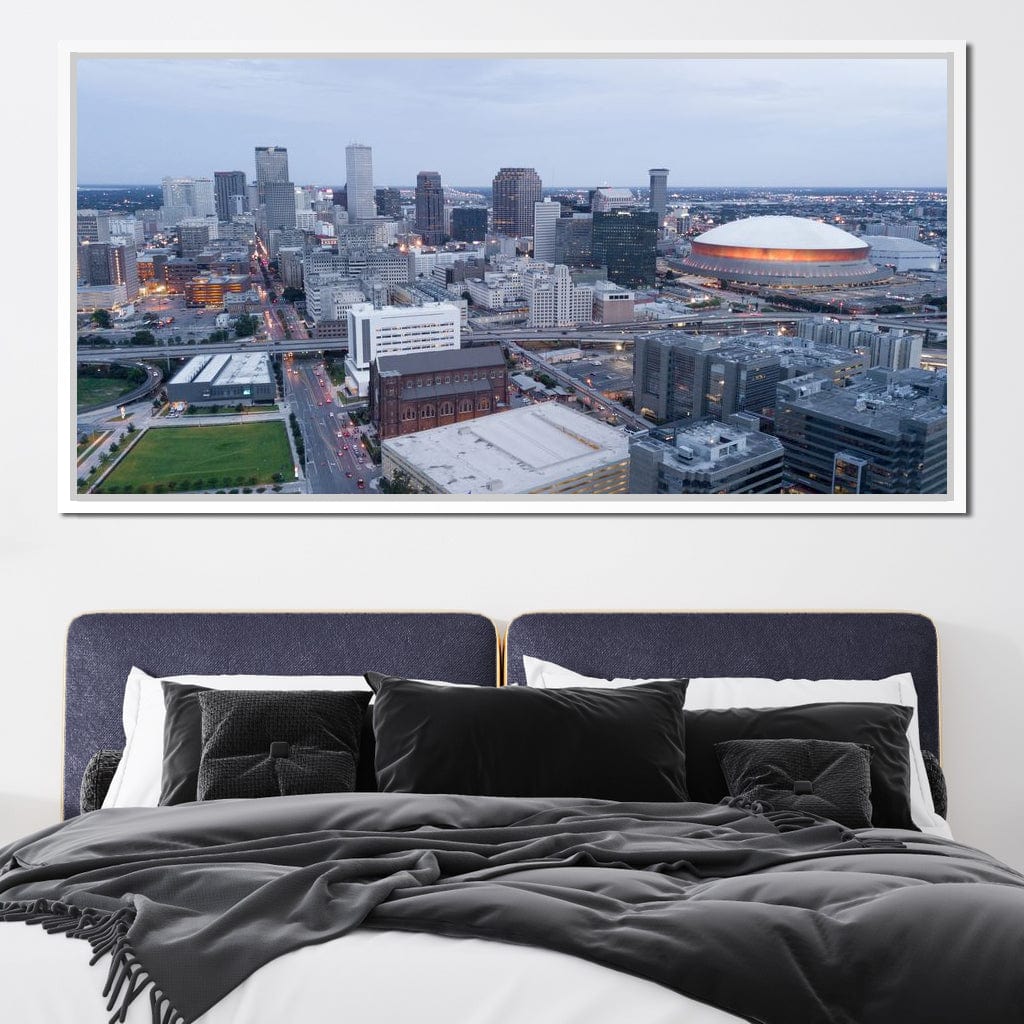 New Orleans Skyline Canvas Wall Art