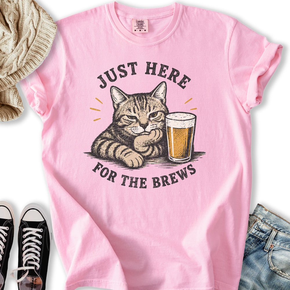 Here For The Brews Relaxed Tee