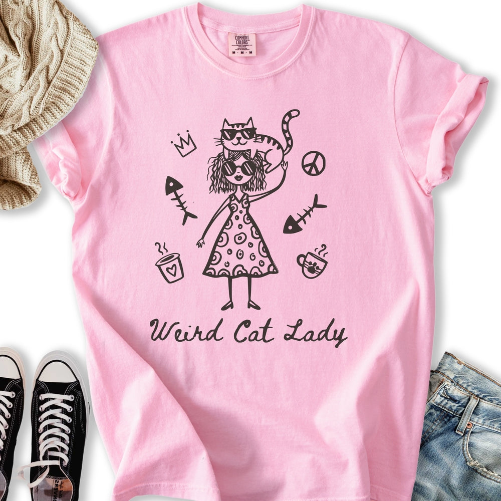Weird Cat Lady Relaxed Tee