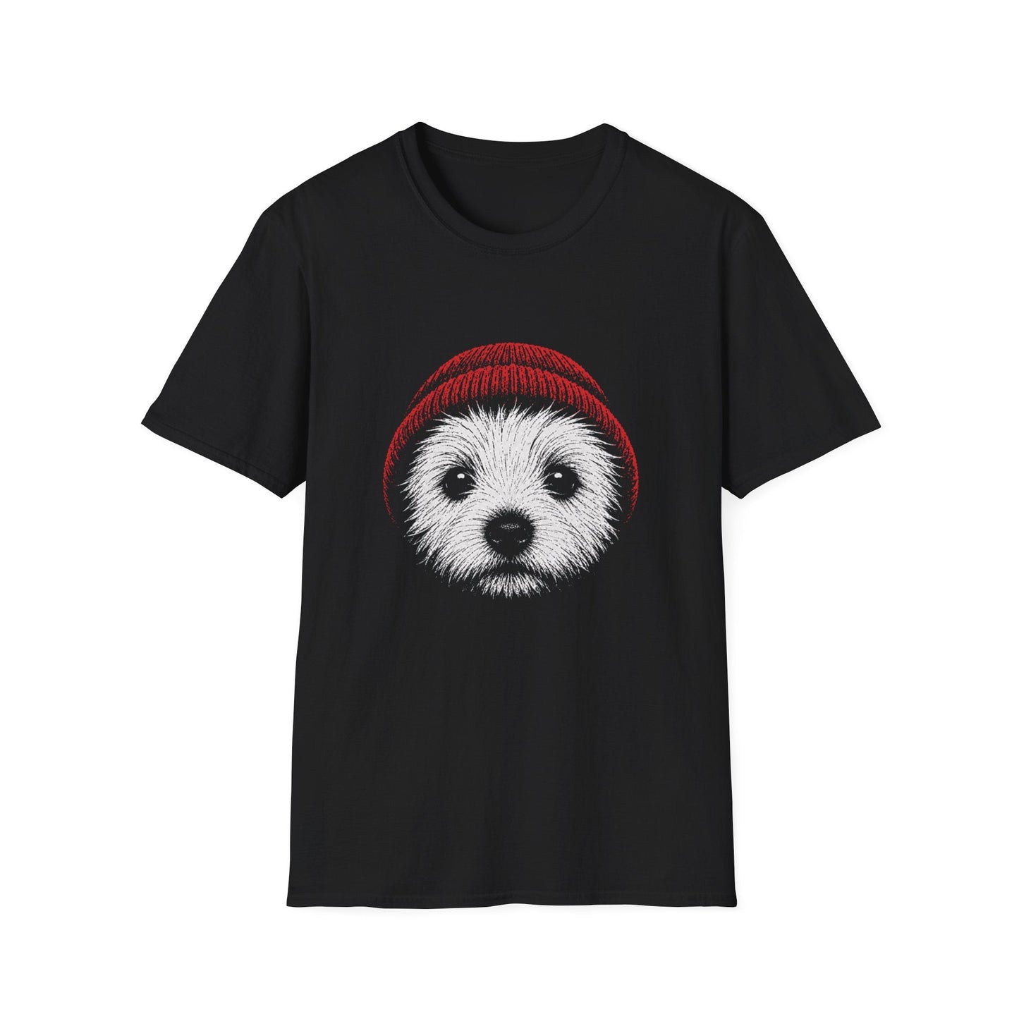 Red Hat Westie Puppy Tee