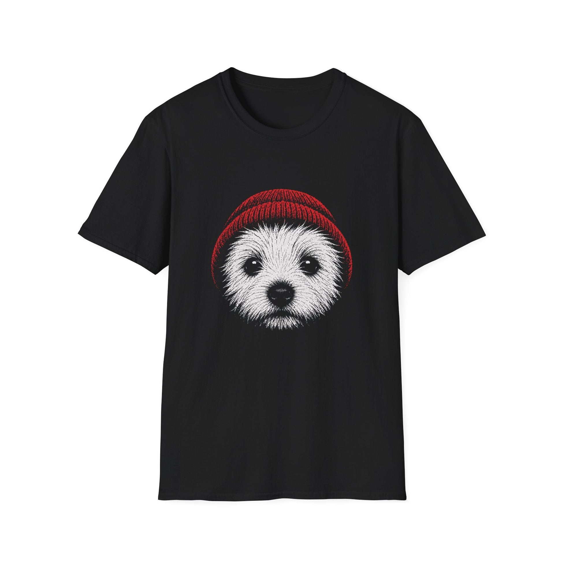 Red Hat Westie Puppy Tee