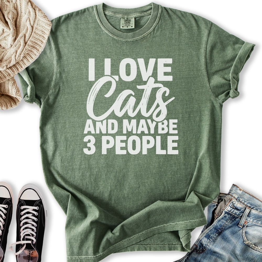 I Love Cats Relaxed Tee
