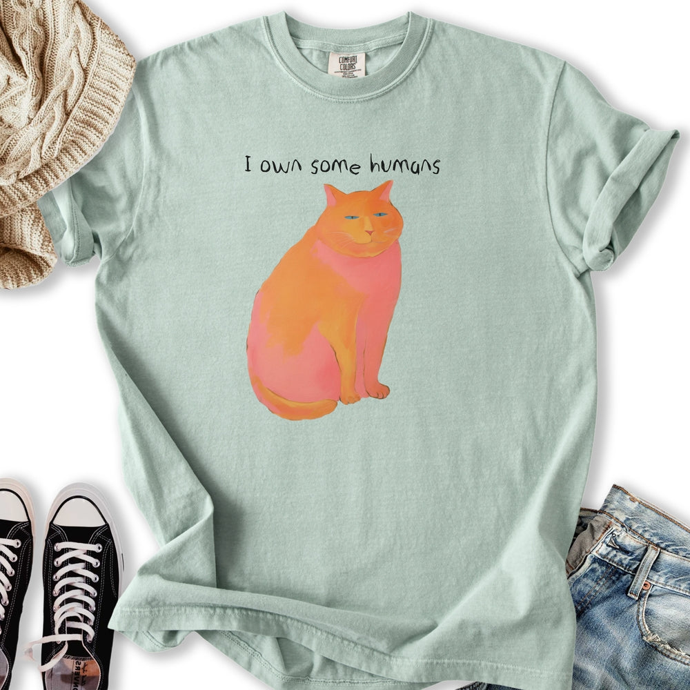 I Own Some Humans Relaxed Tee