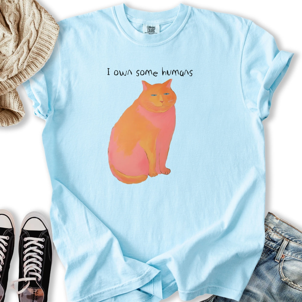 I Own Some Humans Relaxed Tee
