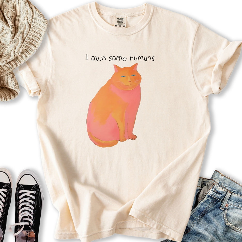 I Own Some Humans Relaxed Tee