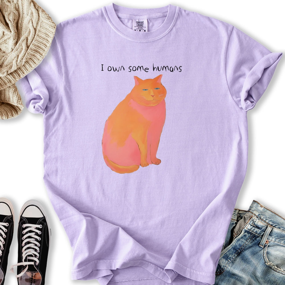I Own Some Humans Relaxed Tee