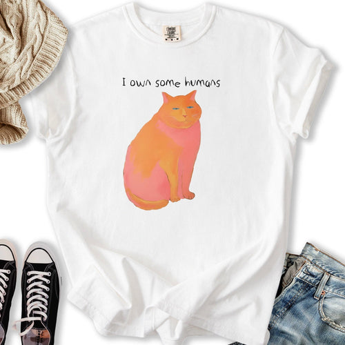 I Own Some Humans Relaxed Tee