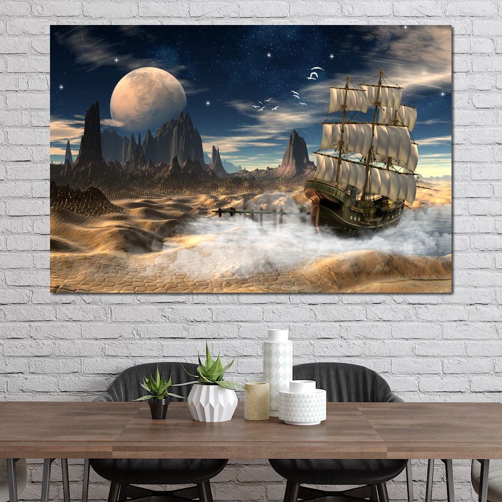 Fantasy Sea Canvas Wall Art
