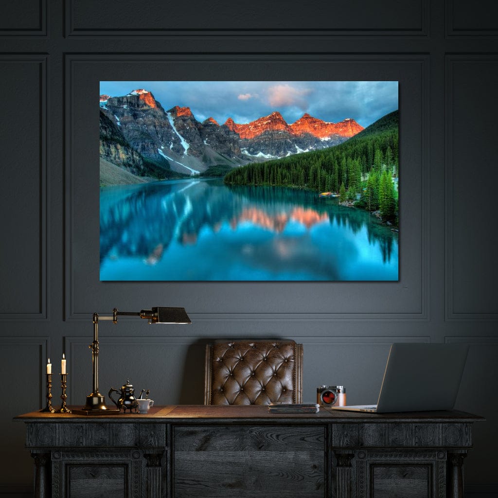 Moraine Lake Canvas Wall Art