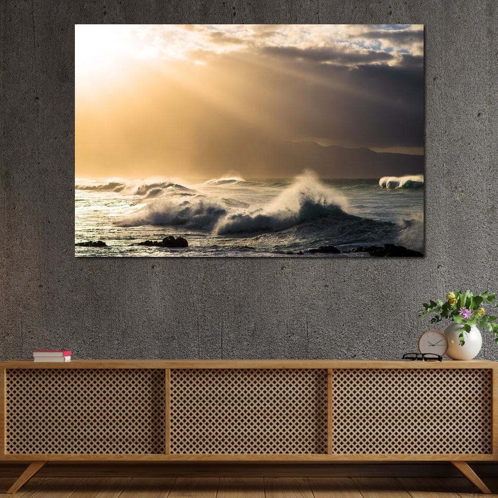 Light in Darkness Canvas Wall Art
