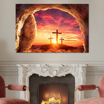 Ressurection Canvas Wall Art