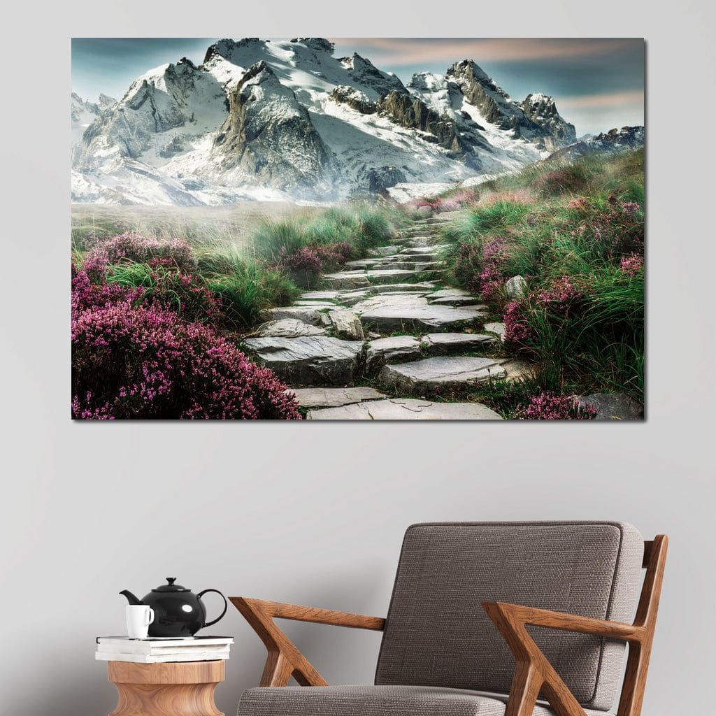 Cobble Road Canvas Wall Art
