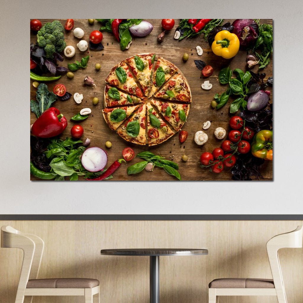 Pizza Night Canvas Wall Art