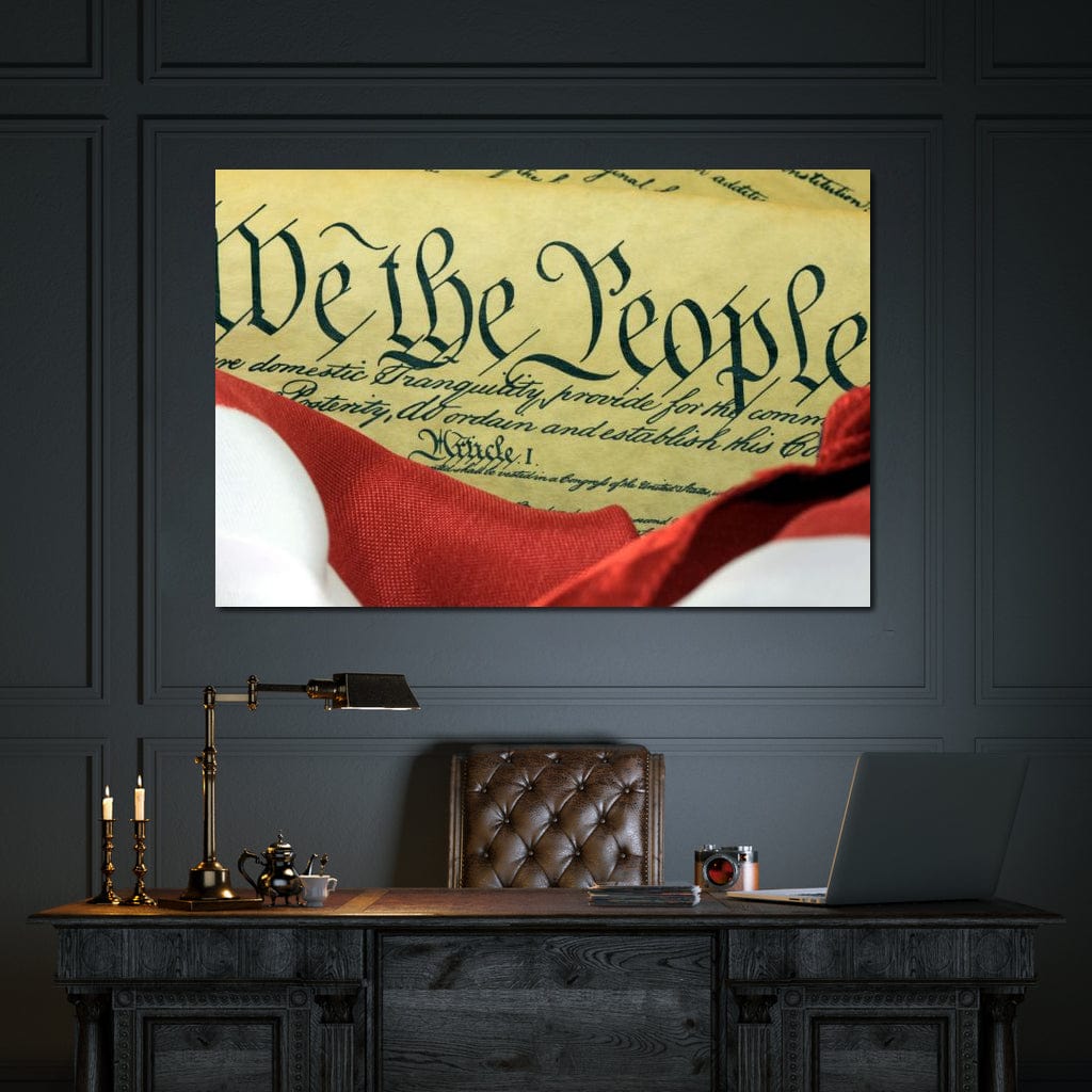 The Constitution Canvas Wall Art