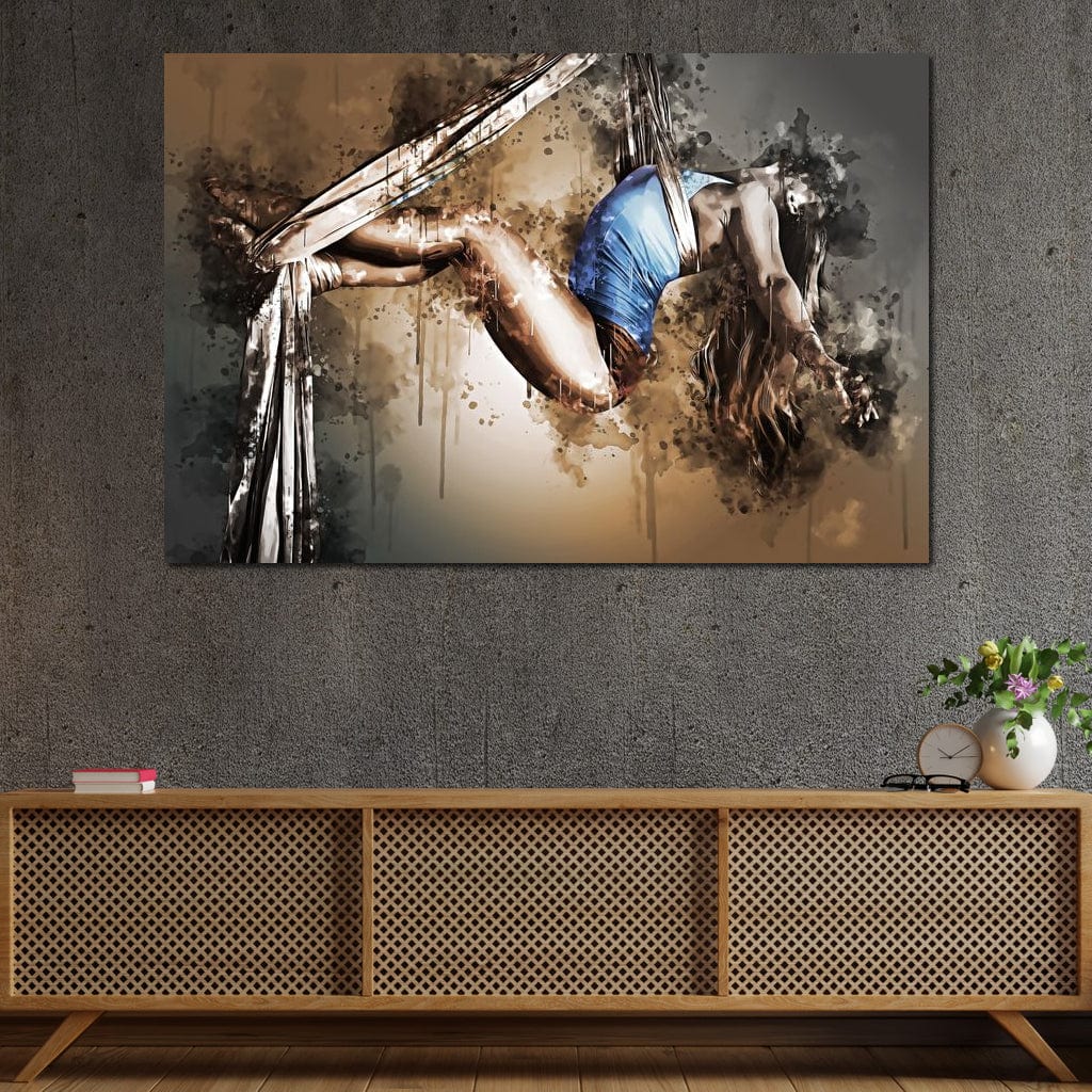 Acrobat Elegance Canvas Wall Art