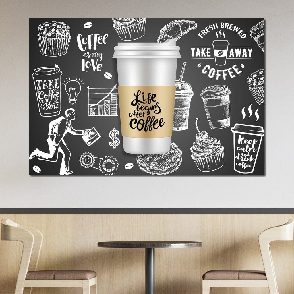 Essential Coffee Canvas Wall Art