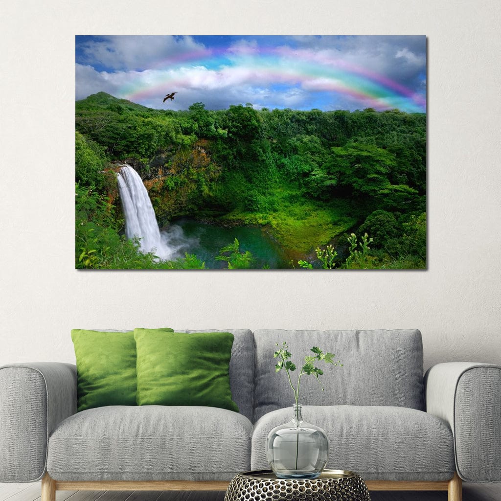 Hawaiian Jungle Canvas Wall Art