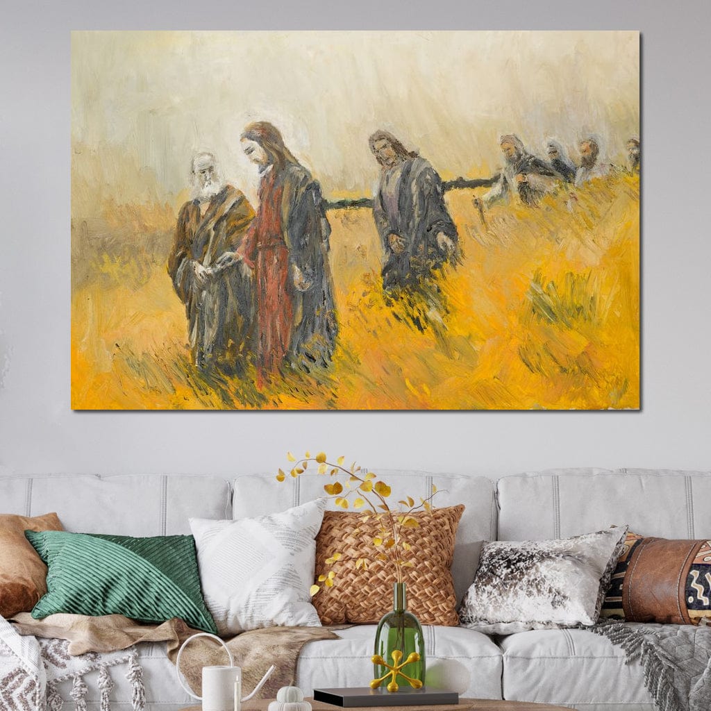 Religious Scene Canvas Wall Art