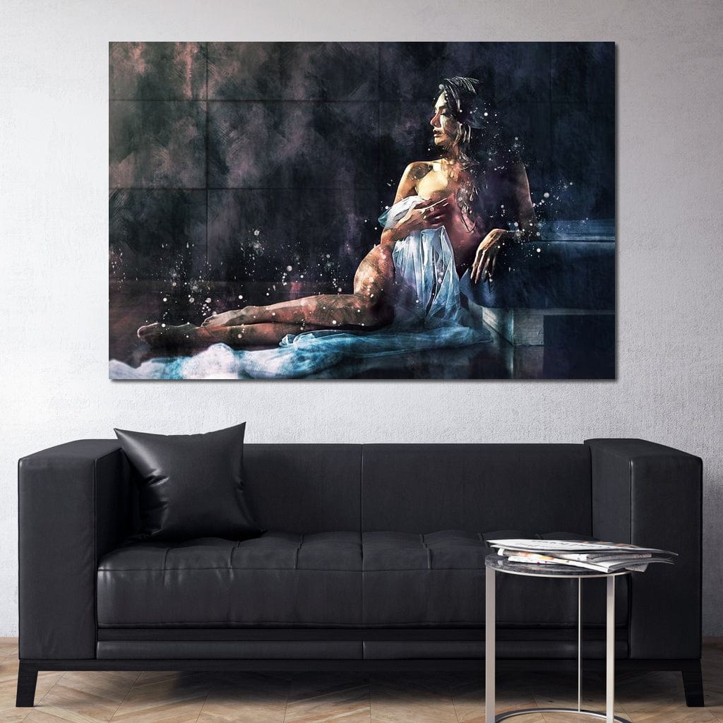 Beautiful Woman - Mateo Canvas Wall Art