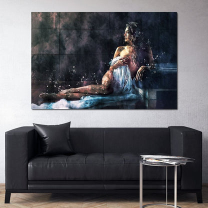 Beautiful Woman - Mateo Canvas Wall Art