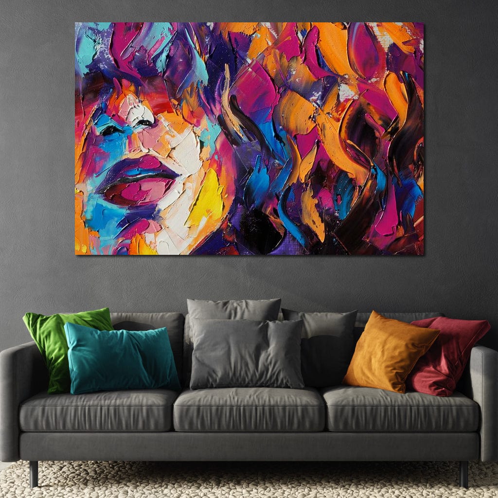 Miss Louise v1 Canvas Wall Art