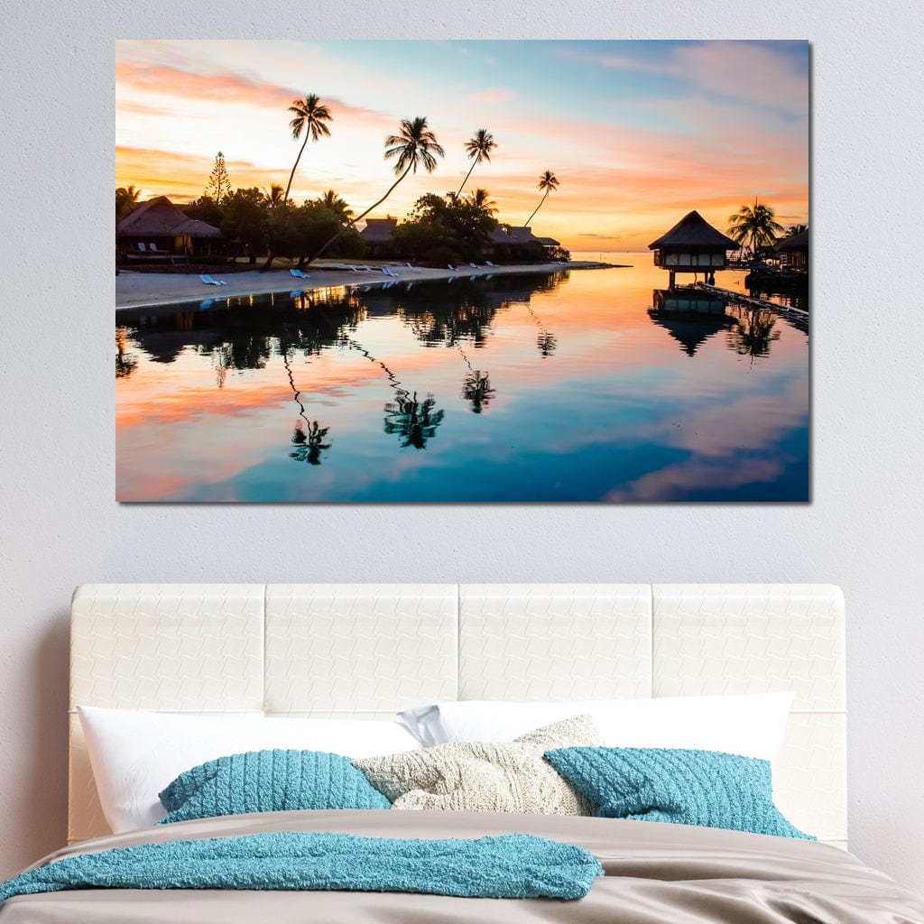 French Polynesia Canvas Wall Art