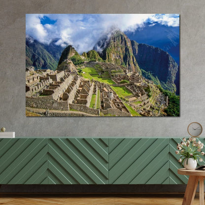 Machu Picchu Canvas Wall Art