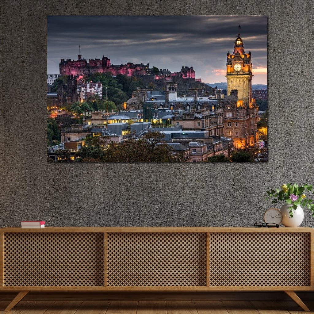 Edinburgh Castle Canvas Wall Art