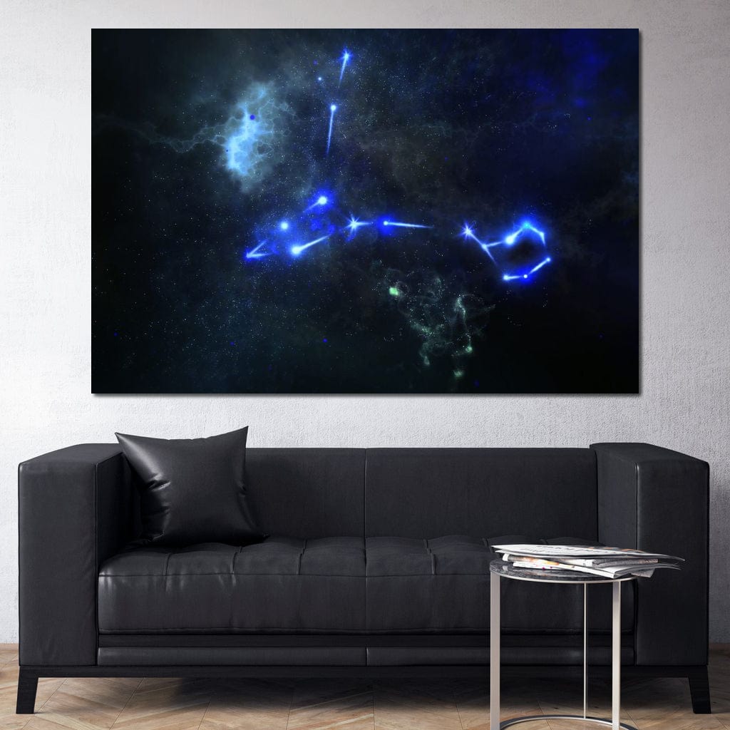 Pisces Canvas Wall Art