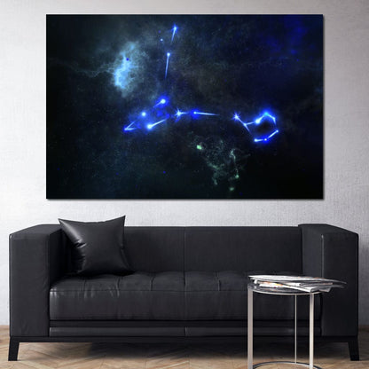 Pisces Canvas Wall Art