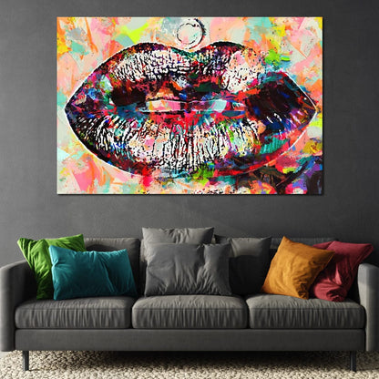 Kiss Pop Art 2 - Mateo Canvas Wall Art