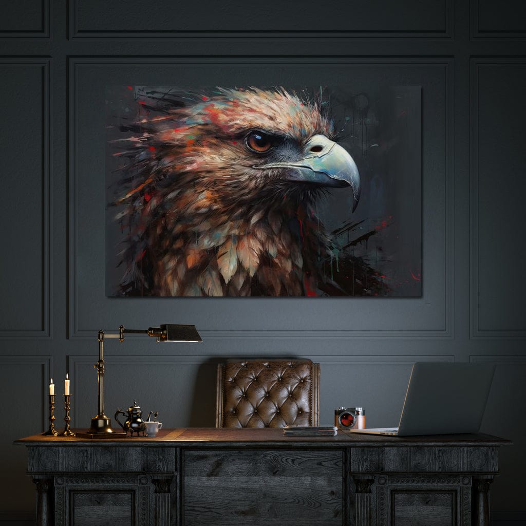 Red-Tailed Hawk Canvas Wall Art