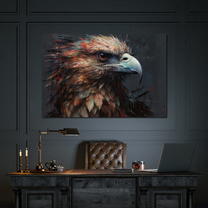 Red-Tailed Hawk Canvas Wall Art