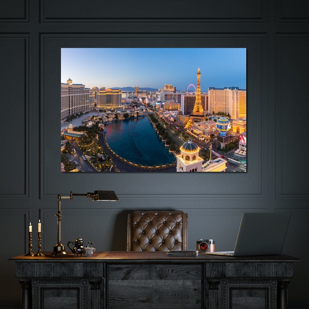 Las Vegas Skyline Canvas Wall Art