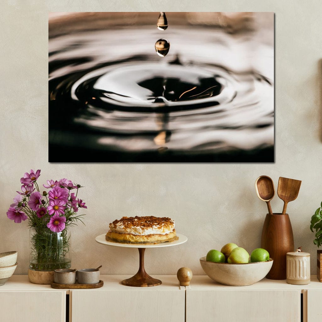 Drop Canvas Wall Art