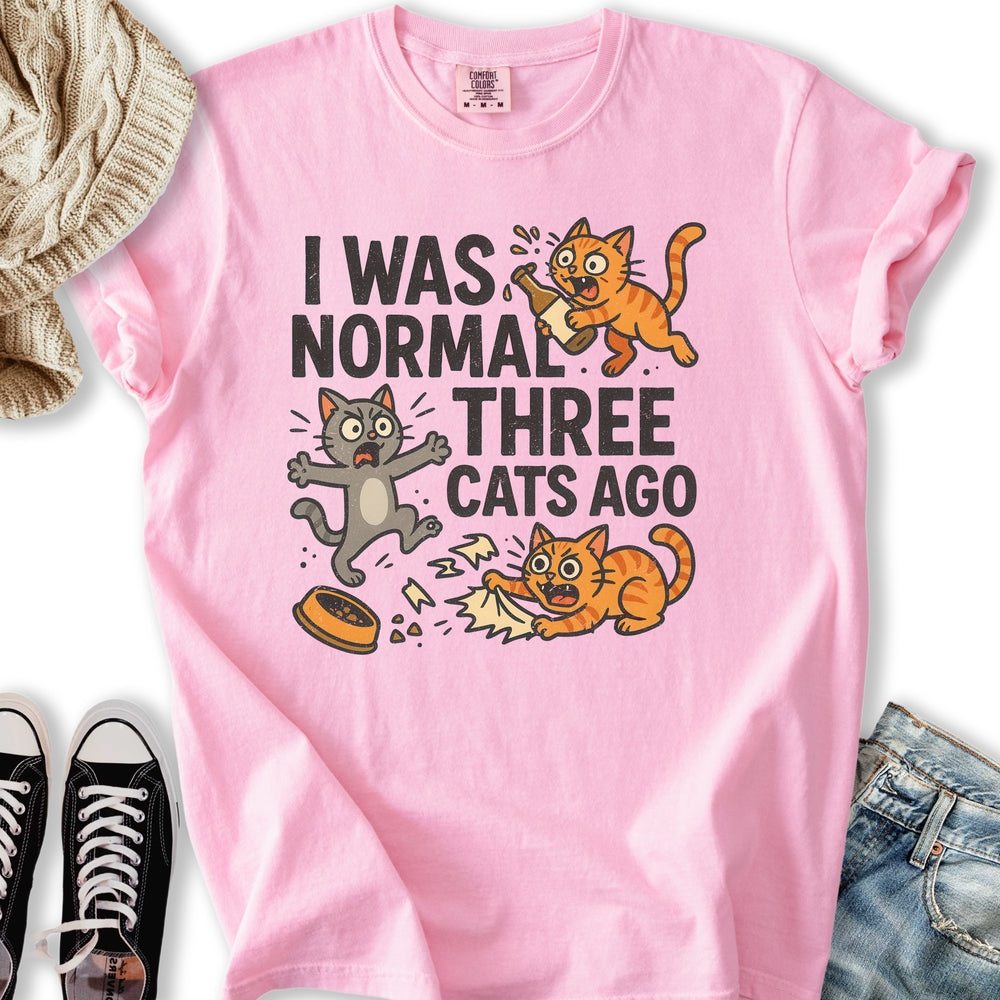 I was Normal Wild Cat Relaxed Tee