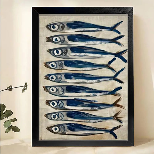 W0038 Natural Wood Canvas – Abstract Art | Perfect for Living Room & Office