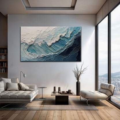Ocean's Embrace Seascape Wall Art