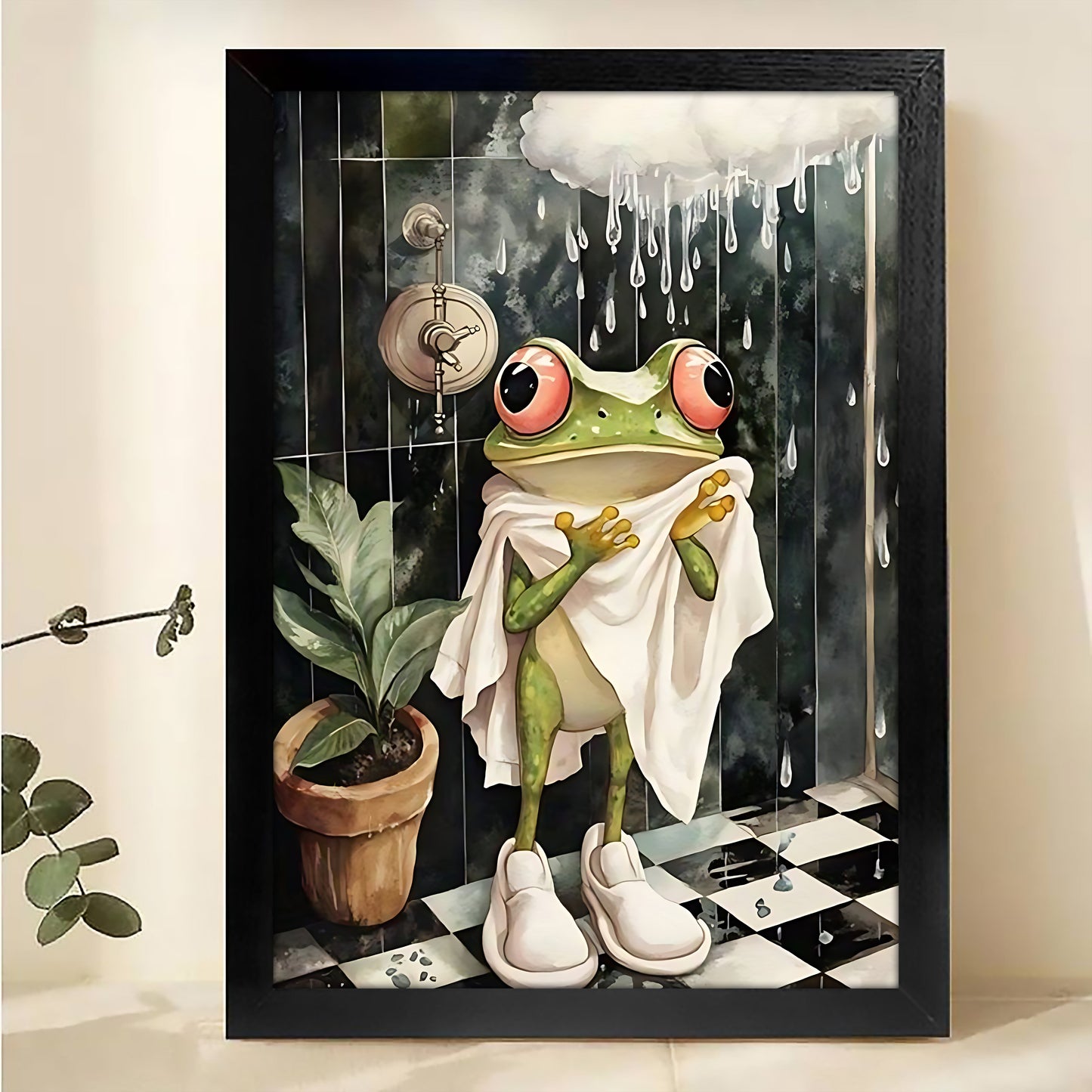 W378 Natural Wood Grain Canvas Decorative Painting – Abstract Art | Ideal for Living Rooms and Offices
